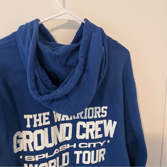 Warriors Bleacher Report Event Crew Hoodie NBA World Tour Franchise Mode Medium - Picture 11 of 13
